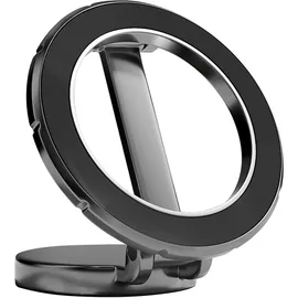 casativo-tech Auto Smartphone-Halterung MagSafe komp., silber, 360° drehbar, einfache Montage, sichere KFZ-Handy-Magnethalterung für iPhone 16,15,14,13,12