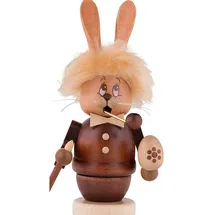 Christian Ulbricht GmbH Räuchermann Miniwichtel Hase 16,5 cm beige/braun