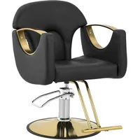 Physa Friseurstuhl mit Fußstütze 53 64 cm 180 kg Schwarz - Friseurstühle physa