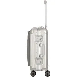Travelite Next 4-Rollen Cabin 55 cm / 41 l silber