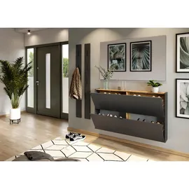 Germania Ameca 140 x 83 x 18 cm hängend grau / graphit