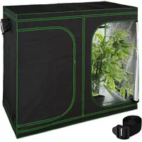 Growzelt Gewächshaus Anzuchtzelt Growschrank Wachstumszelt Zuchtzelt indoor