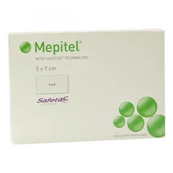 Mepitel Silikon Netzverband 5x7cm steril