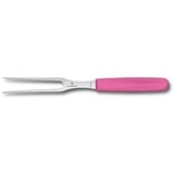 Victorinox Victorinox, Swiss Classic, Profi Tranchiergabel, Extra Scharfe Klinge, 15 cm, Robuster Kunststoffgriff, Rostfreier Stahl, pink