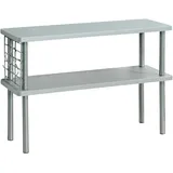 KESPER Küchenregal 2 Ebenen 55 x 20 x 38 cm Grau