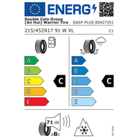 DOUBLE COIN DASP+ 215/45 R17 91W