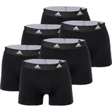 Adidas adidas, Herren, Unterhosen, Boxershort Casual Stretch, Schwarz, L