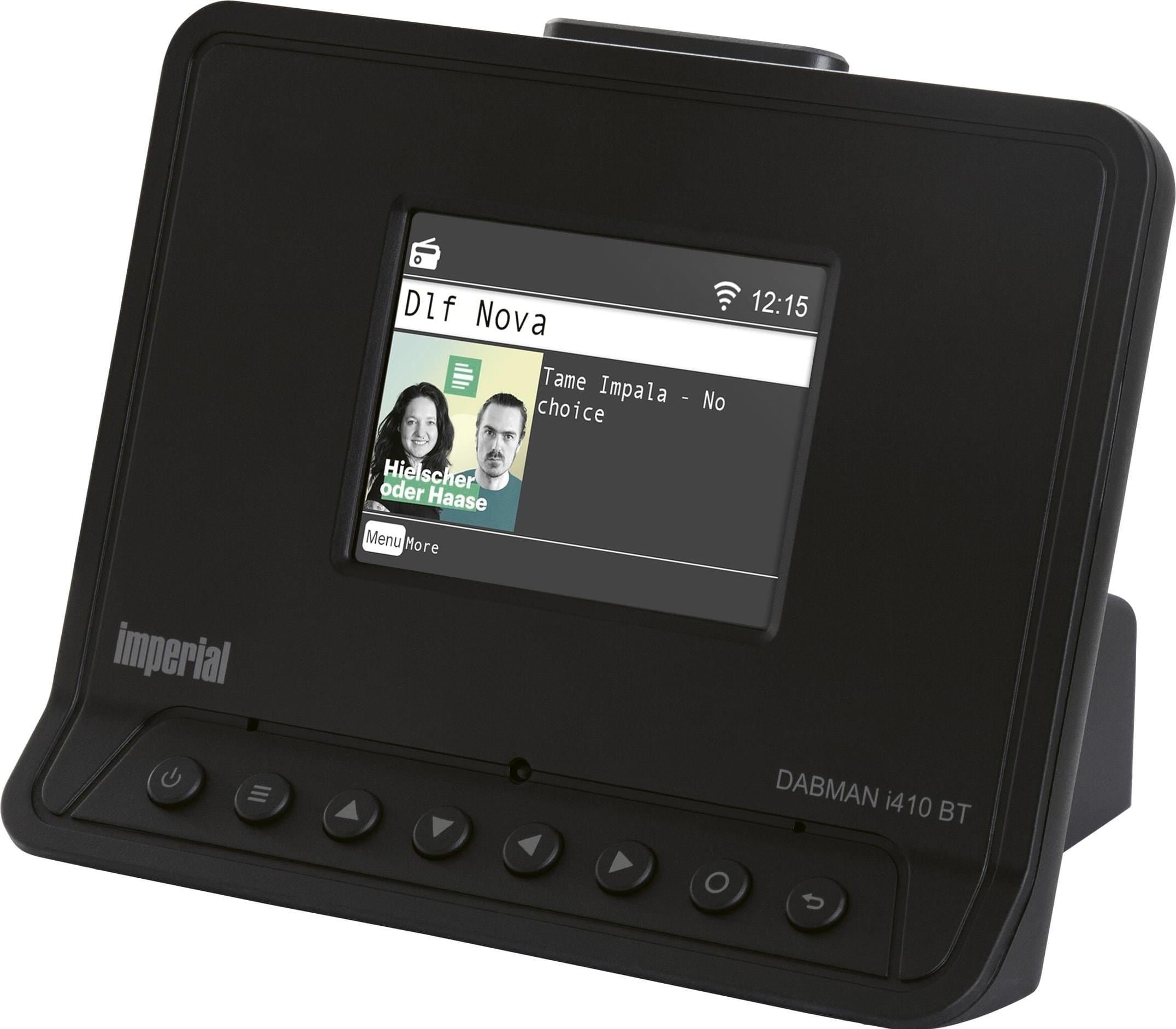 Imperial Dabman i410 BT (UKW, DAB+, FM, Internetradio, WLAN, Bluetooth), Radio, Schwarz