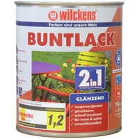 Wilckens Farben Wilckens 750 ml, Buntlack 2in1 Anthrazitgrau RAL 7016 glänzend, auf Wasserbasis