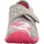 Fischer Markenschuh Hausschuhe Einhorn-Print Grau/Pink 28