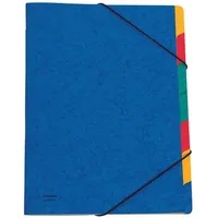 Donau Elektronik DONAU Ordnungsmappe 7 Fächer blau
