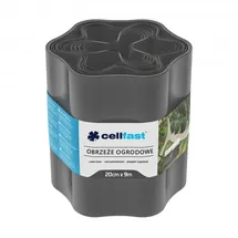 Cellfast Garteneinfassung 15 x 9 m Grau/Kunststoff