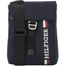 Tommy Hilfiger Umhängetasche TH Monotype Mini Reporter Bag Space Blue