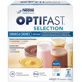 OPTIFAST Selection Drinks & Cremes Pulver 8 x 55 g