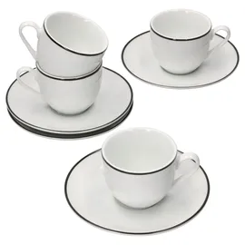 Mambocat Espressotasse 0,08 l Weiß 4 St.