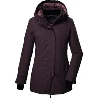 KILLTEC Damen Funktionsparka/Parka mit Kapuze KOW 93 WMN PKR, pflaume, 46, 41817-000