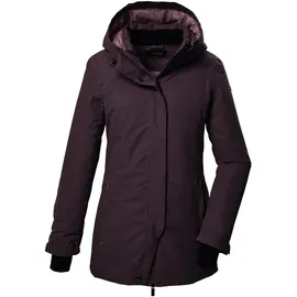 KILLTEC Damen Funktionsparka/Parka mit Kapuze KOW 93 WMN PKR, pflaume, 46, 41817-000