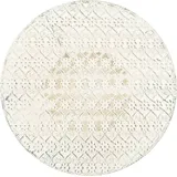 vidaXL Bistrotisch Vintage-Stil  Ø 40 x 70 cm weiß