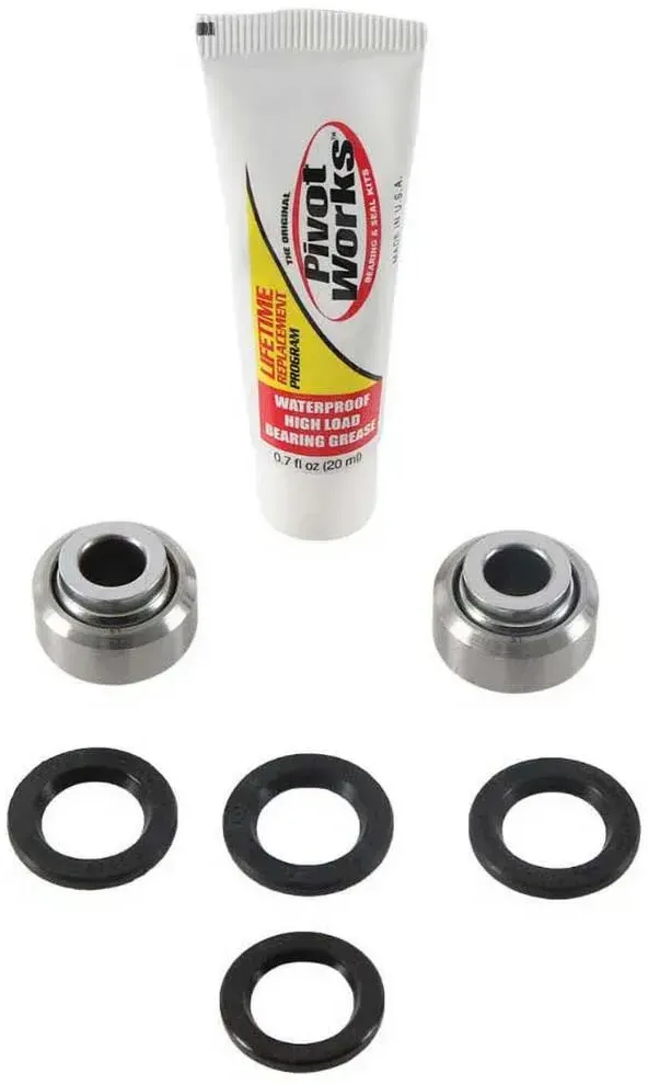 Pivot Works Honda Cr 125-250 R 96/500 R 96-01 Reparaturset Für Hinteren Stoßdämpfer - Silver - One Size