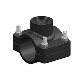 KLASEBO® Anbohrschelle 50 mm schwarz