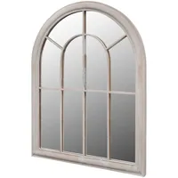 VidaXL Rustikaler Gartenspiegel Bogen 69×89 cm für Indoor und