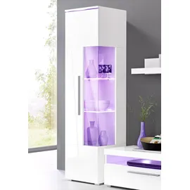 OTTO home Vitrine India 45 x 35 x 160 cm Weiß