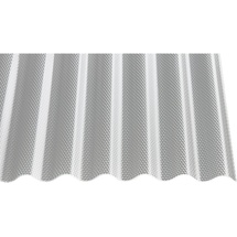 Gutta Profilplatte Sinus Wabe 76/18 300 x 104,5 cm klar