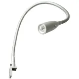 Kalb Material Für Möbel Bettleuchte Silbergrau