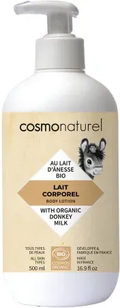 Cosmo Naturel Körpermilch Mit Eselsmilch Bio Pumpflasche 500ml