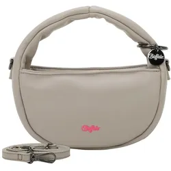Buffalo Henkeltasche SOFT mit abnehmbarem Schultergurt braun Grau Damen 