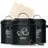 kitchenquality Kartoffelaufbewahrungsbox 3er-Set schwarz 22,2 x 21,5 cm / 13,8 x 19 cm / 11,5 x 17 cm