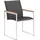 vidaXL Gartenstuhl 60 x 59 x 85 cm grau 2 St.