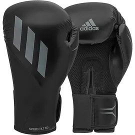 Adidas Herren Tilt 150 Boxhandschuhe, Schwarz/Grau, 10 oz EU