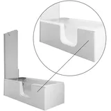 Vitra Conforma Frontschürze Badewanne 170 cm Einstieg rechts Weiß