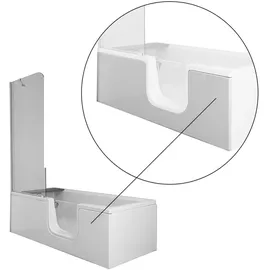 Vitra Conforma Frontschürze Badewanne 170 cm Einstieg rechts Weiß