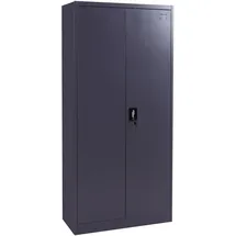 Proregal Aktenschrank 185x90x40 cm Dunkelgrau