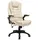 Homcom Chefsessel Kunstleder creme