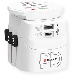 SKROSS 1.302473 Reiseladegerät Pro Light USB AC30PD World - Adapter - Digital/Da