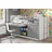 Vipack Hochbett Bonny 90 x 200 cm Metall grau
