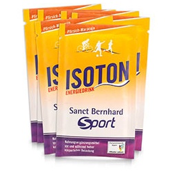 Sanct Bernhard Sport Isoton-Energiedrink Pfirsich-Maracuja 11 Sachets - 396 g