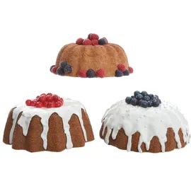Kaemingk Kuchen Deko Polymagnesium Heidelbeere Kirsche Himbeere Ø7cm Stückpreis