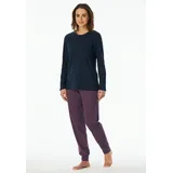 SCHIESSER Schlafanzug Uncover Nightwear Blau 50
