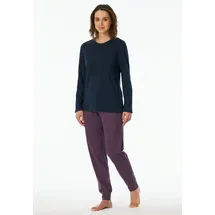 SCHIESSER Pyjama Blau 50