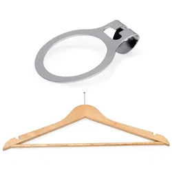 WAS Germany 40x Hotel Kleiderbügel Holz mit Einkerbungen und Steg + Hotelaufhängung