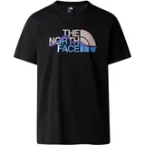 The North Face Mountain Line Tee - T-Shirt TNF Black M