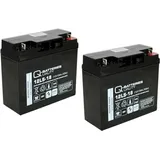 Quality Batteries Ersatzakku für APC Smart-UPS SUA1500I RBC7 RBC 7 / Markenakku mit VdS
