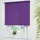 LIEDECO Seitenzugrollo Uni 62 x 180 cm brombeere