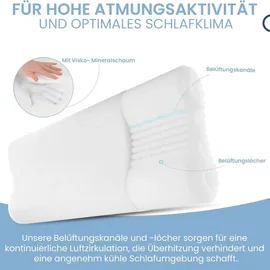 eloneo Bestschlaf-Nackenstützkissen »Premium«, 50x35 cm