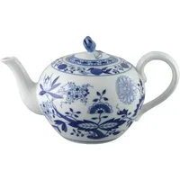 Hutschenreuther Zwiebelmuster Teekanne 12 Personen 1,35 L blau