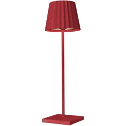 Sompex LED-Außentischleuchte Troll 2.0 Alu, Eisen, Stahl & Metall Rot